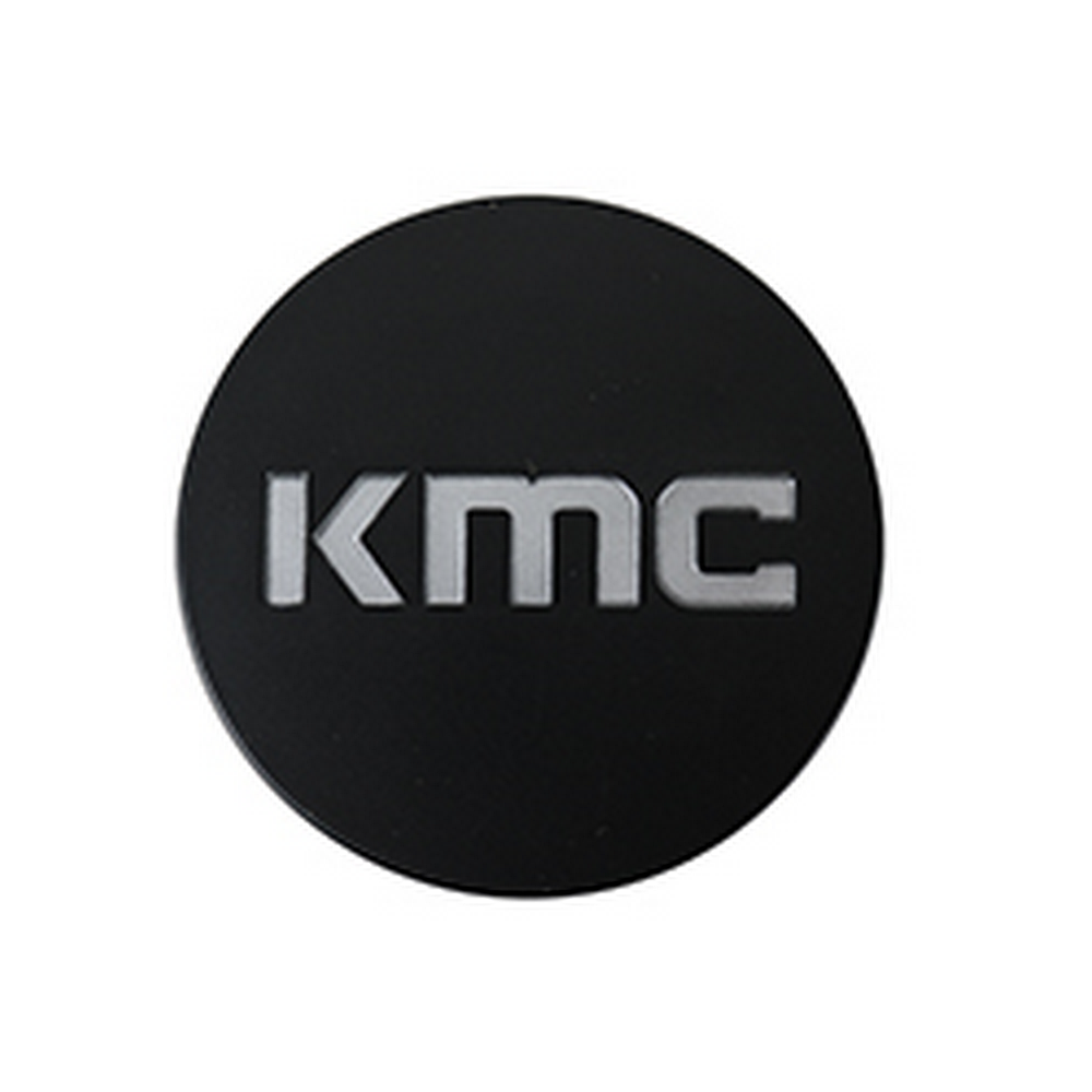 KMC Satin Black wheel center cap, part KM700CAPB-SB