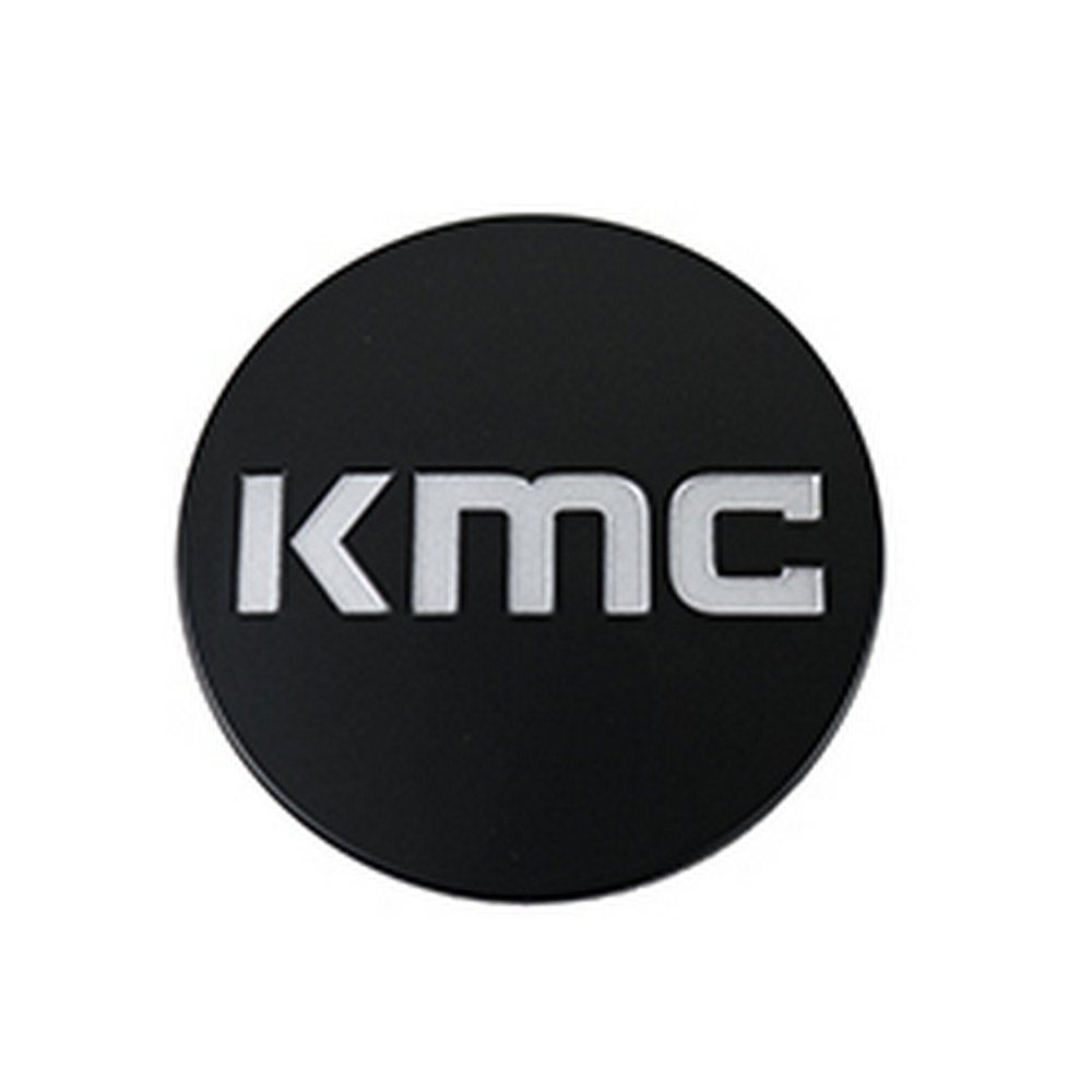 KMC Satin Black wheel center cap, part KM702CAPB-SB