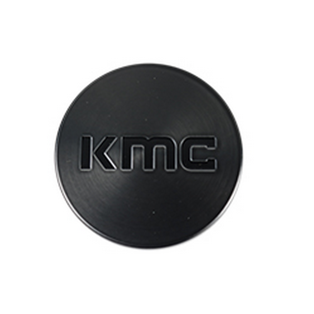 KMC Black wheel center cap, part KM703CAPB-TB