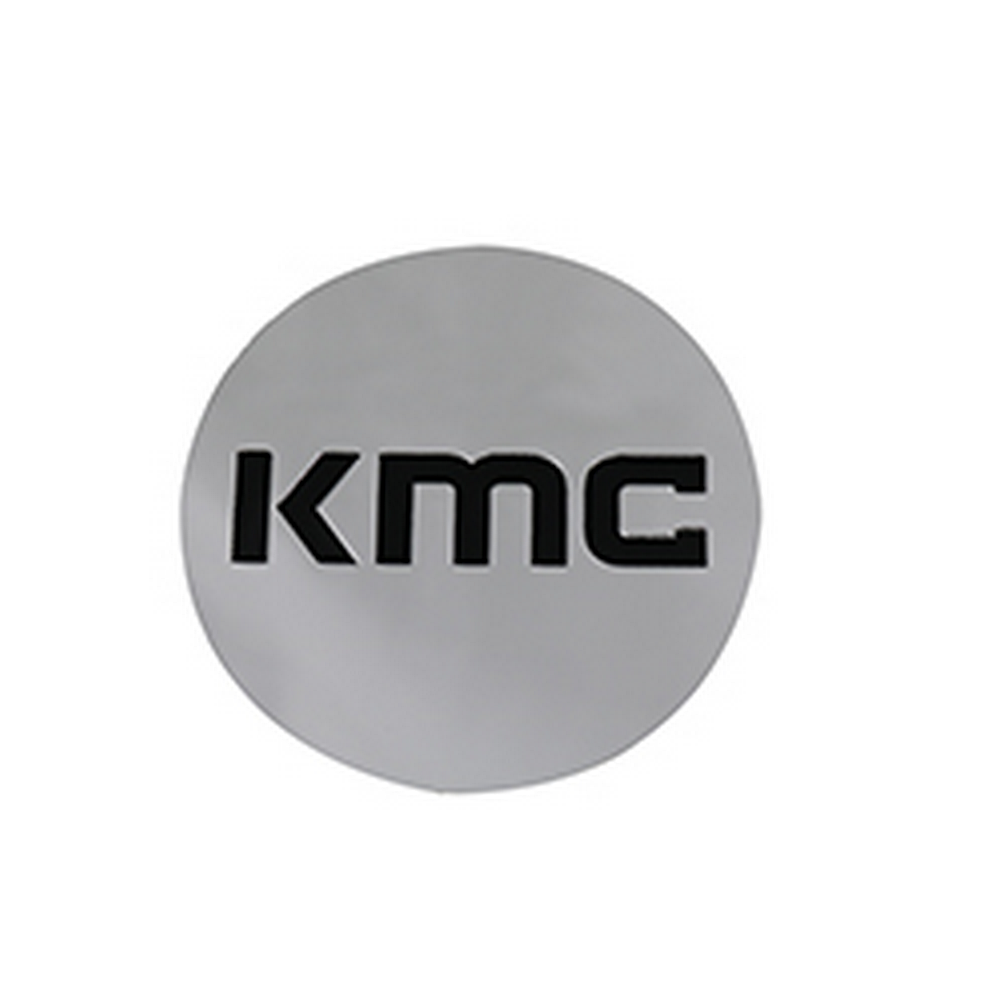 KMC Chrome wheel center cap, part KM704CAPB-CH