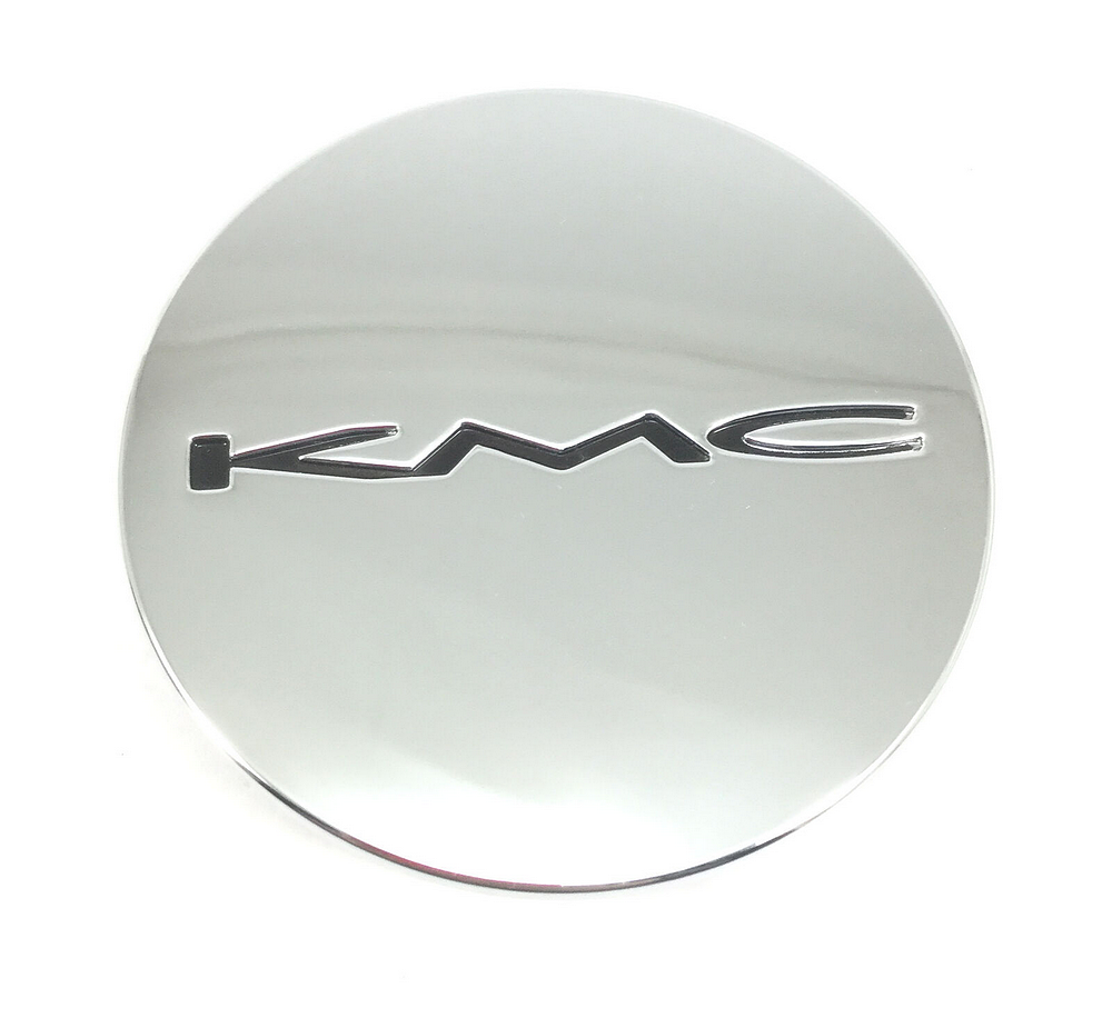 KMC Chrome wheel center cap, part KM984C01
