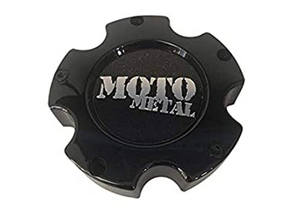 Moto Metal Gloss Black wheel center cap, part MO909B5139B