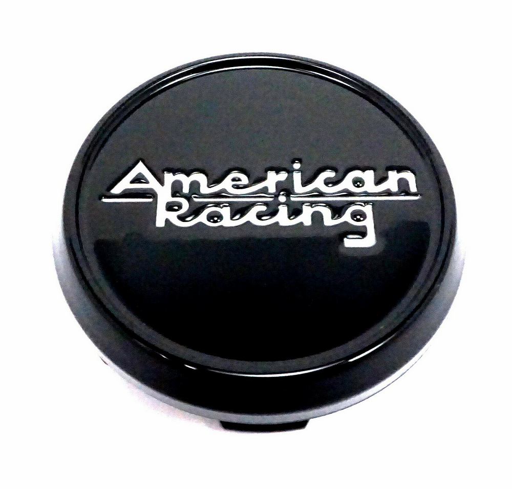 American Racing Gloss Black wheel center cap, part SC-223-GB