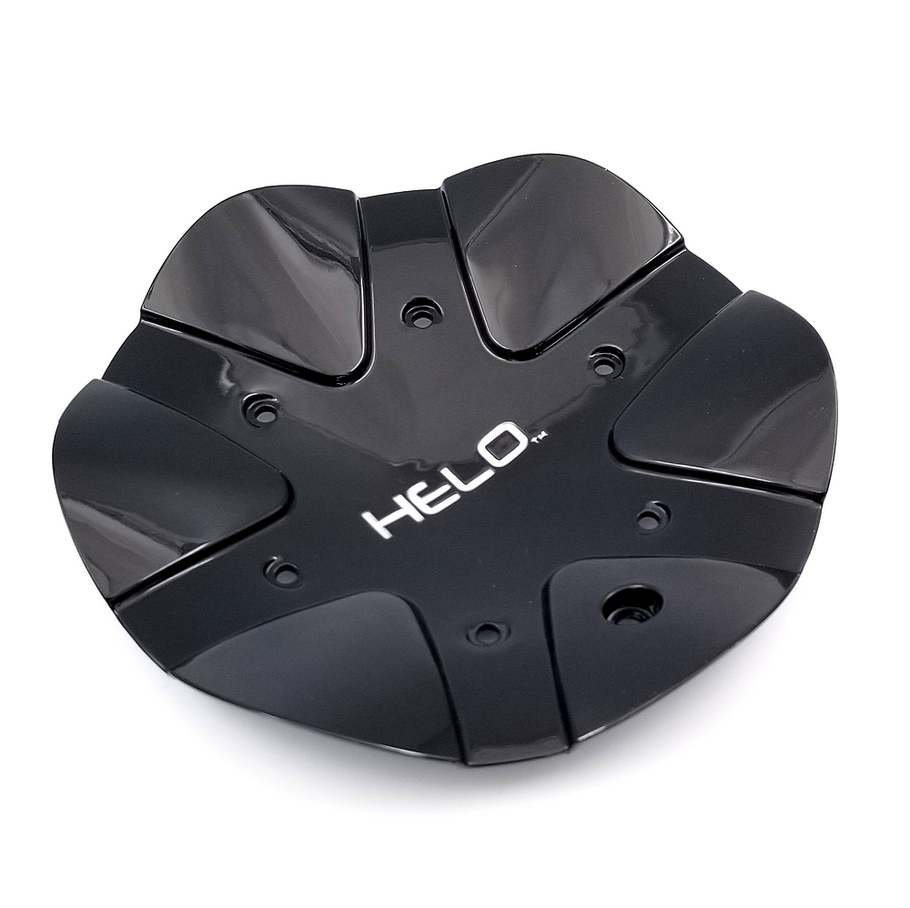 Helo Gloss Black wheel center cap, part T110L183-GB