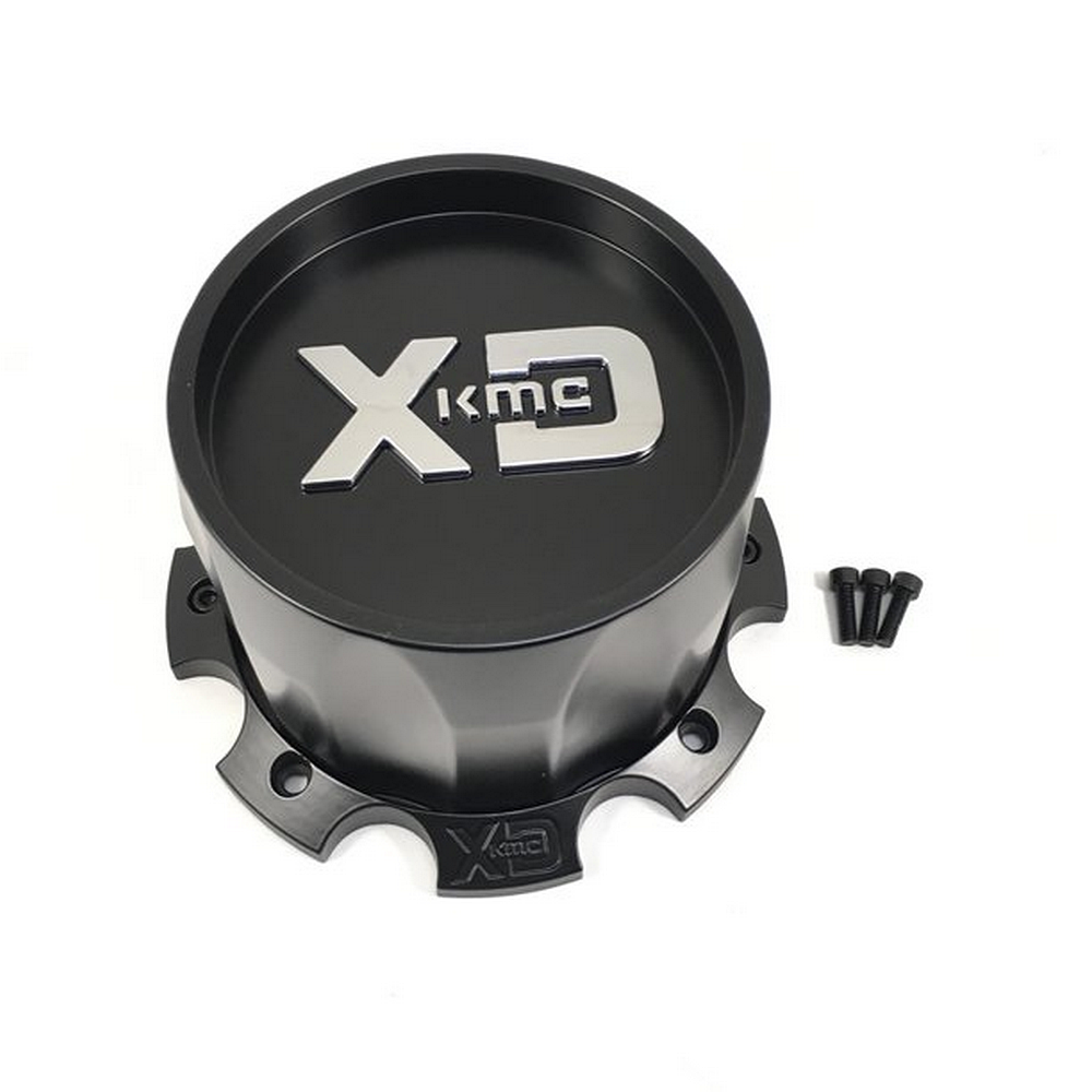 XD Satin Black wheel center cap, part T112H202-H124-S1