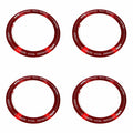 KMC Red wheel center cap, part T1752-RING-RD