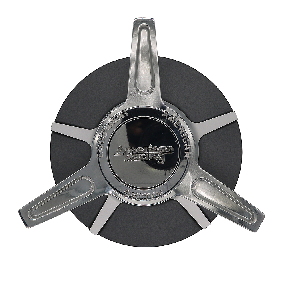 American Racing Vintage Machined wheel center cap, part VN502CAP-MGM