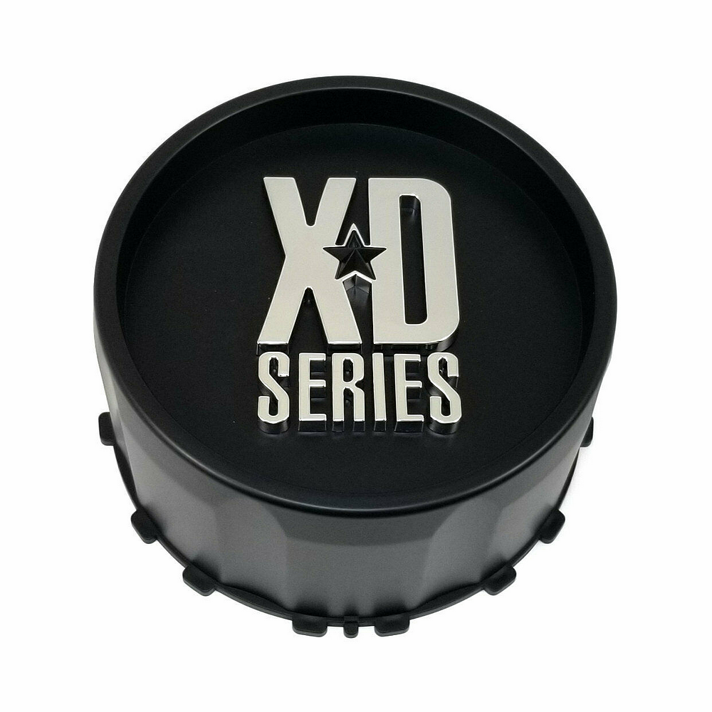 XD Satin Black wheel center cap, part XDPL170CPS-SB