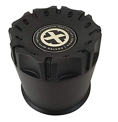 Pre-owned American Racing Black wheel center cap, part SH1515006018
