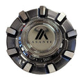 Asanti Black Gloss Black wheel center cap, part 1002-82AD