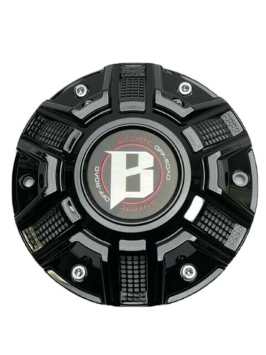 Ballistic Gloss Black wheel center cap, part OR-D8H