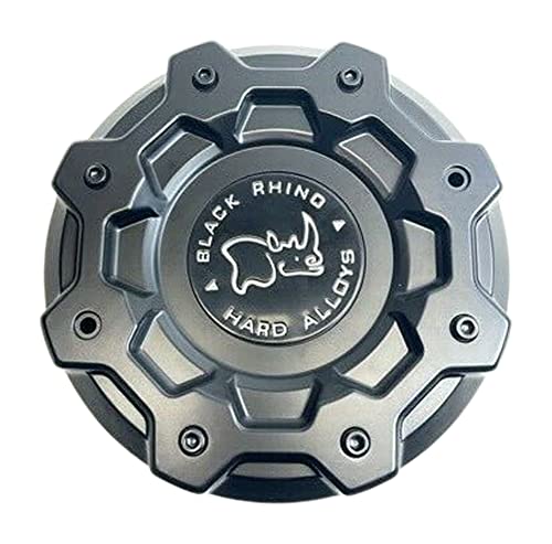 Pre-owned Black Rhino Matte Black wheel center cap, part PSC014BLA
