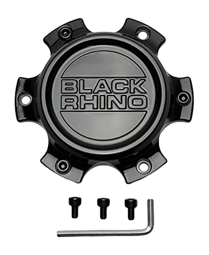 Pre-owned Black Rhino Gloss Black wheel center cap, part 1910S05