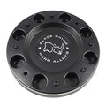 Black Rhino Matte Black wheel center cap, part CCBRARM16