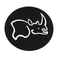 Black Rhino Black wheel center cap, part TE82CCBR3B