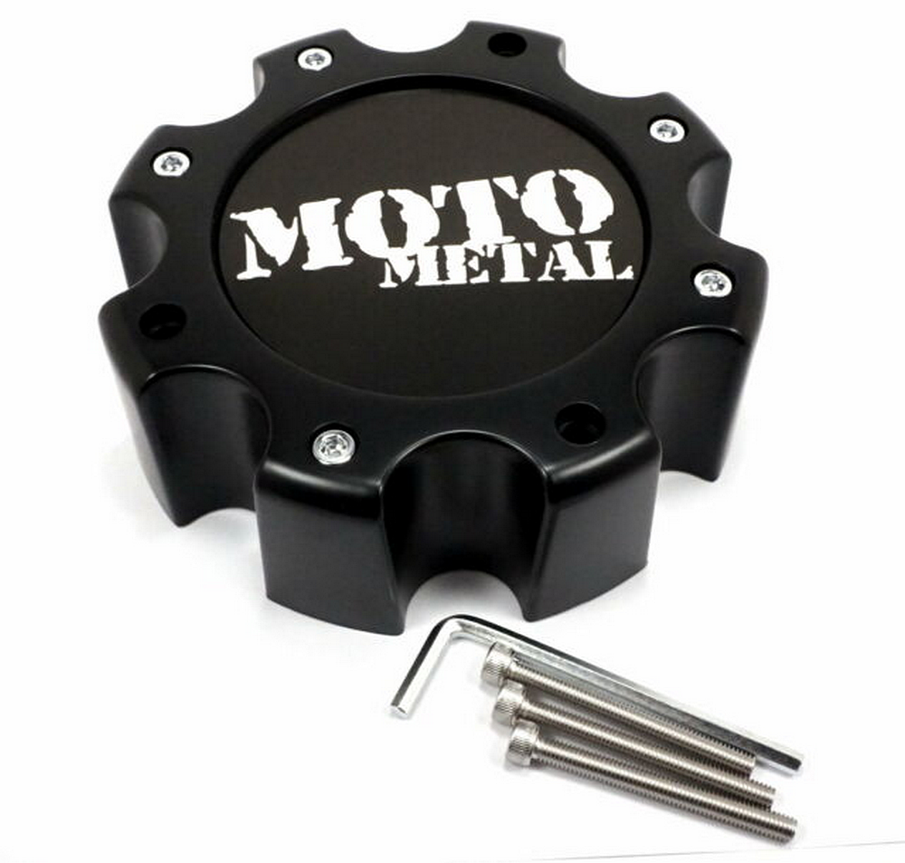 Part 845L172S3: Moto Metal Replacement Center Cap | Black