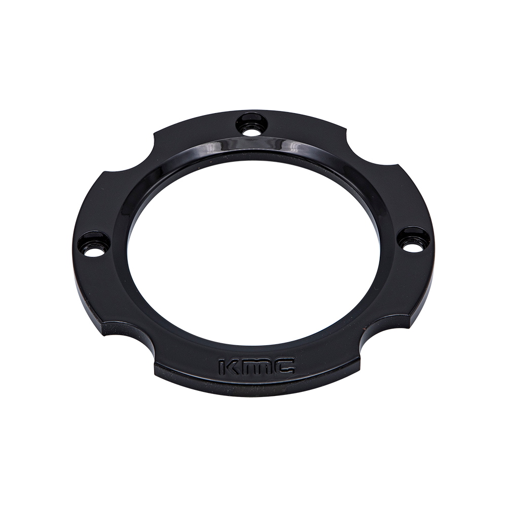 KMC Powersports CAPRING212-BLACK Center Cap Ring | Anodized Satin Black