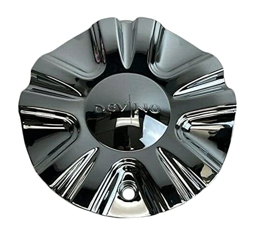 Devino Chrome wheel center cap, part DV0644-TRUCK-CAP