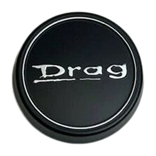 Drag Matte Black wheel center cap, part 772-CAP
