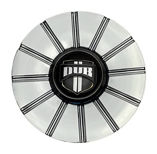 DUB Chrome wheel center cap, part 38330-15