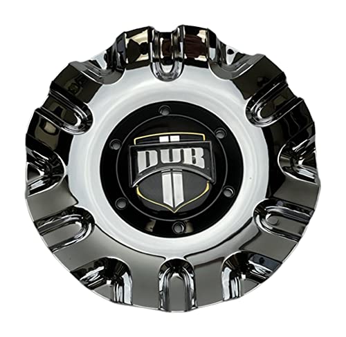 DUB Chrome wheel center cap, part 36410-15