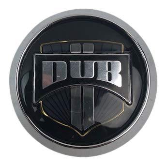 Pre-owned DUB Chrome wheel center cap, part 1002-35