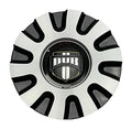 DUB Black and Machined wheel center cap, part 38060-15MBL