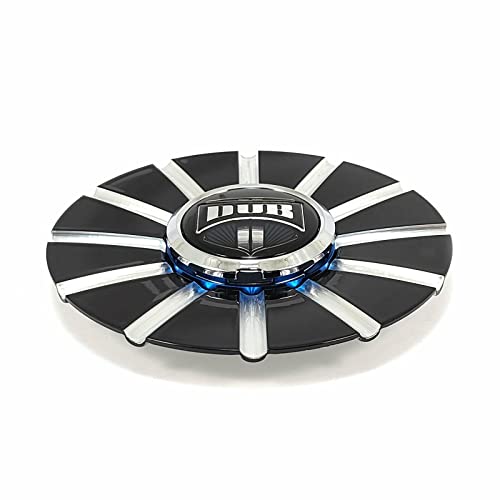 DUB Chrome wheel center cap, part 38330-15NBL