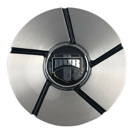 DUB Black and Machined wheel center cap, part 32270-15RBL