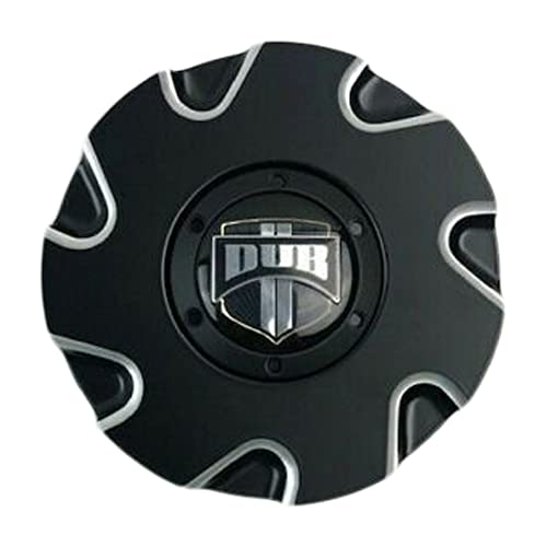 DUB Black and Milled wheel center cap, part 26110-35BME