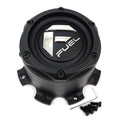 Fuel Matte Black wheel center cap, part 1004-09MB