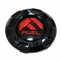 Fuel Gloss Black wheel center cap, part 1001-58CEN-GBQ