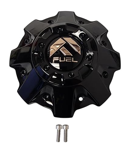 Fuel Gloss Black wheel center cap, part 1001-63GBPZ