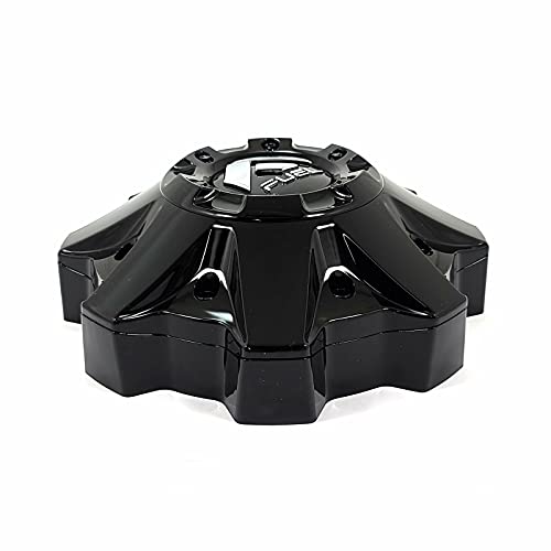 Pre-owned Fuel Gloss Black wheel center cap, part 1002-49GBR