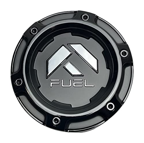 Fuel Matte Black wheel center cap, part 1005-49BLD