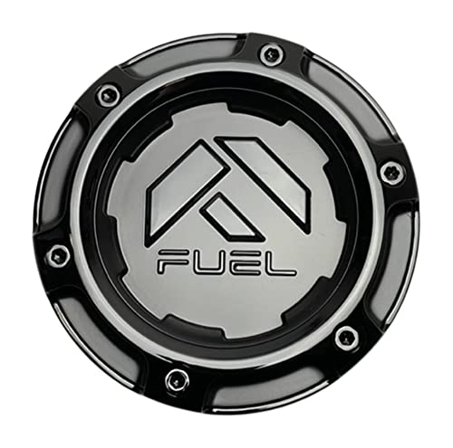 Fuel Matte Black wheel center cap, part 1005-49TGBLD