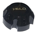 Pre-owned Helo Gloss Black wheel center cap, part 1079L145AHE1GB