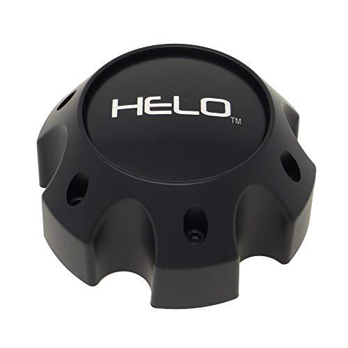 Pre-owned Helo Satin Black wheel center cap, part 1079L145HE1SB
