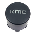 KMC Matte Black wheel center cap, part M-523MB