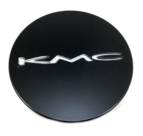 KMC Satin Black wheel center cap, part KM984S01