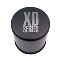 Pre-owned KMC XD Series Matte Black wheel center cap, part 1001343B