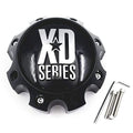 KMC XD Series Gloss Black wheel center cap, part 1079L170GB