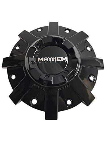 Mayhem Gloss Black wheel center cap, part C108107B