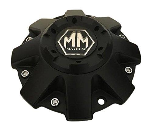 Mayhem Matte Black wheel center cap, part C108040MB01