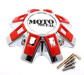Moto Metal Chrome wheel center cap, part M-947CH