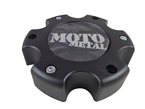 Pre-owned Moto Metal Matte Black wheel center cap, part MO909B6139YB