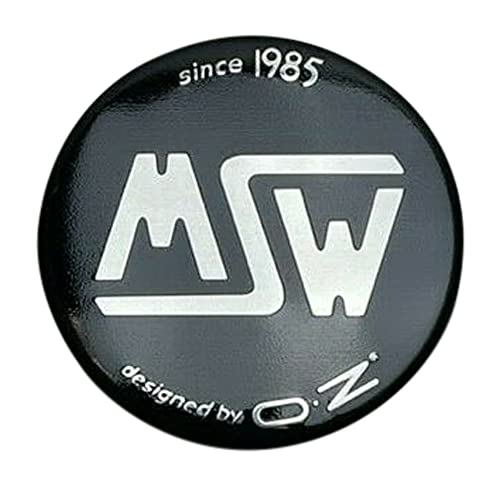 MSW Gloss Black wheel center cap, part XC453SM