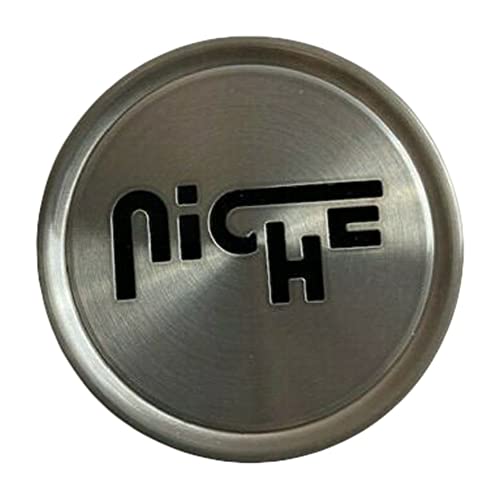 Niche Tint with Black Logo wheel center cap, part 1003-22LTLB