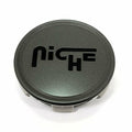 Niche Charcoal wheel center cap, part 1003-24CL