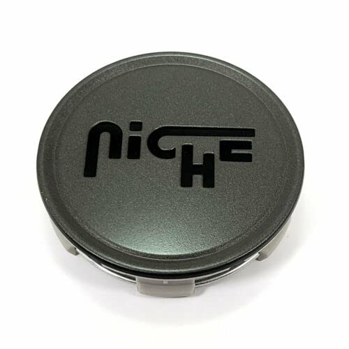 Niche Charcoal wheel center cap, part 1003-24CL